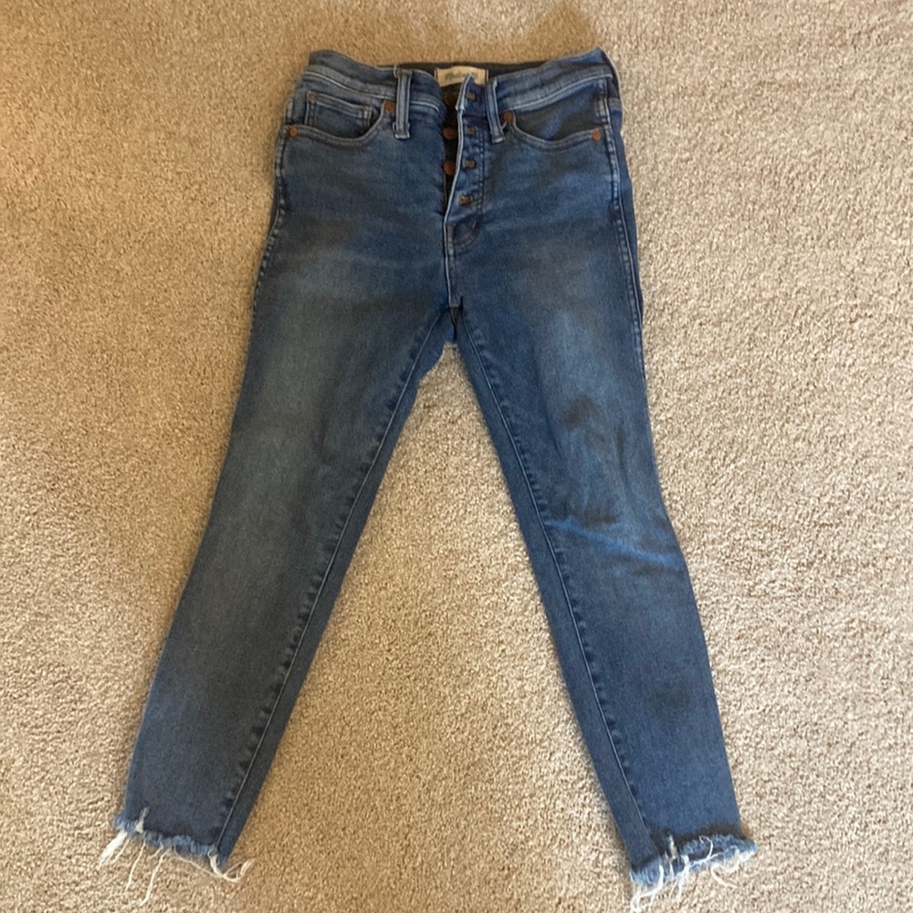 Madewell high rise skinny